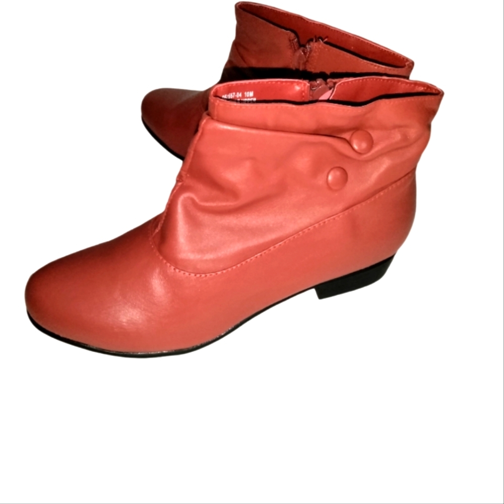 Vintage red boots